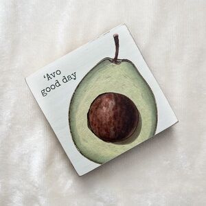 Small Punny Avocado Decor